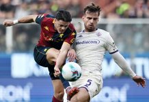 Genoa-Fiorentina 2-2, pari all’esordio per De Rossi e Vanoli