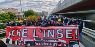 A Genova fabbrica ex Ilva occupata e blocco stradale a oltranza