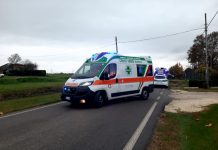 Castel d’Ario, scontro auto‑moto: 19enne ferito e portato al Poma