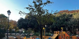 Municipio I Roma, inaugurata nuova area giochi di piazza Santa Maria Liberatrice