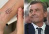 Calenda e il tatuaggio per l’Ucraina, la foto su X