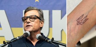 Calenda e il tatuaggio per l’Ucraina: “Segno di vicinanza, ho un legame forte”