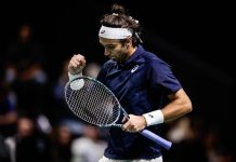 Musetti, allenamento con vista Davis a Torino. Volandri segue la sessione dell’azzurro