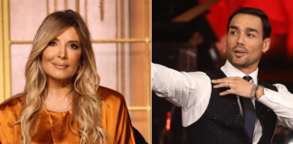 Ballando, Lucarelli stuzzica Fognini: “Cosa ne pensi del poliamore?”