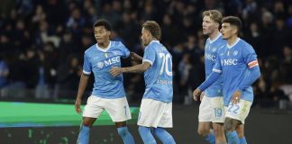 Napoli-Atalanta 3-1, Conte torna primo in classifica