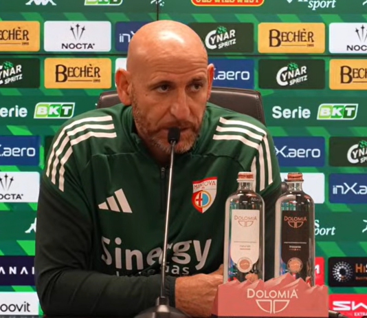 Possanzini: “Venezia dirompente, Mantova in partita fino all’espulsione. Non abbattiamoci”