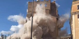 Torre dei Conti, appello degli inquirenti: “Chi ha video del primo crollo si rivolga ai carabinieri”