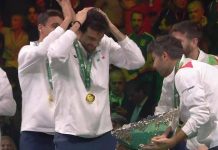 Bolelli alza la Coppa Davis, ma… la rompe (poi l’aggiusta)