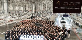 Cina, fabbrica Tesla di Shanghai raggiunge i 4 milioni di veicoli prodotti