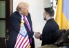 Vertice sull’Ucraina, Trump “Molto vicini alla pace”. Zelensky “Colloqui positivi”