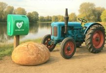 Pegognaga, il Gruppo Amatori Trattori d’Epoca (Gate) dona un defibrillatore