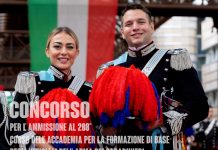 Concorso per il reclutamento di 65 allievi ufficiali dell’Arma dei Carabinieri