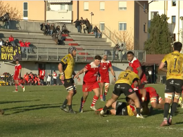 Rugby, pesante sconfitta del Viadana a Vicenza