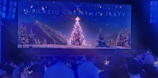 Da Barachini ad Anna Falchi, 500 ospiti per il Christmas Party della Lazio