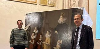 Cultura e imprese insieme: presentato il restauro del dipinto cinquecentesco della famiglia Petrozzani