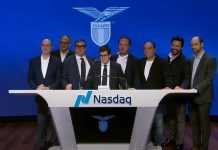 Lazio protagonista al Nasdaq, suonata campana chiusura contrattazioni, Enrico Lotito “grande orgoglio”