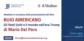 Presentazione a Roma del libro ‘Buio Americano’ di Mario Del Pero