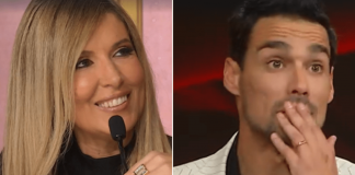 Lucarelli scambia Magnini con Fognini, Fabio la chiama “amore mio”: lapsus incrociati a Ballando