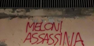 ‘Meloni assassina’, scritta choc in centro a Castiglioncello