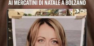 Bolzano, Galateo (FdI): “Fotomontaggio Meloni-Hitler ai mercatini Natale, inaccettabile”