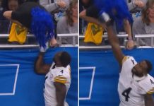 Litiga col tifoso e gli molla un pugno, la follia della star NFL