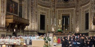 Sant’Andrea gremita per l’ordinazione di quattro nuovi diaconi