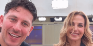Ballando, Barbara D’Urso col tutore al braccio: “Io non mi arrendo”