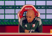 Possanzini: “Sconfitta che fa rosicare, è mancata qualità. Ma non perdiamo fiducia”