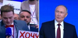 “Mi vuoi sposare?”, proposta di matrimonio nella conferenza di Putin