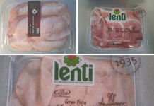Rischio Listeria, il Ministero richiama prosciutto cotto, fesa di tacchino e arista