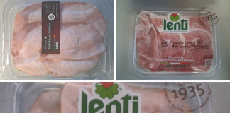 Rischio Listeria, il Ministero richiama prosciutto cotto, fesa di tacchino e arista