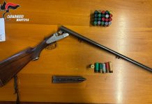 Sermide e Felonica, sequestrata doppietta e cartucce: denunciato 62enne