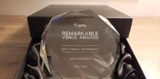 Mirabilandia premiata ai tiqets remarkable venue awards 2025