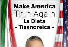 Nuovo libro di Gianluca Mech, ‘Make America Thin Again-La Dieta Tisanoreica’, omaggio a di Ivana Trump