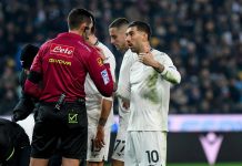 Marusic cade in area, Gila tocca di mano: rigori ‘fantasma’ in Udinese-Lazio?