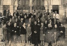 1966: pegognaghesi in pellegrinaggio a Lourdes rendono omaggio anche alla regina Elena