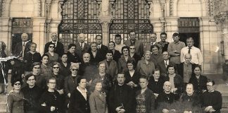 1966: pegognaghesi in pellegrinaggio a Lourdes rendono omaggio anche alla regina Elena