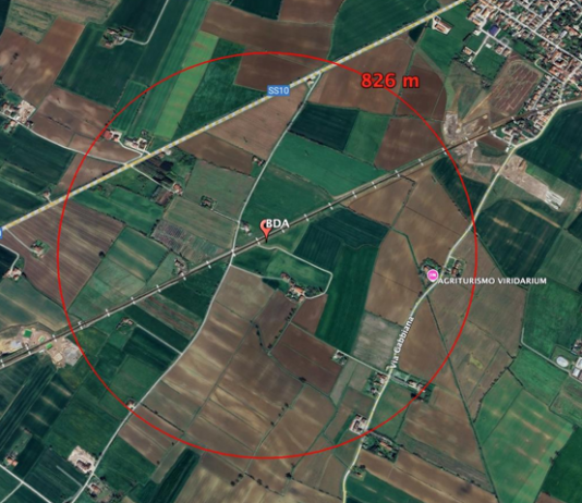 Castellucchio, ordigno nel cantiere del raddoppio: brillamento domenica, evacuazione nel raggio di 826 metri