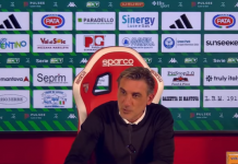 Modesto soddisfatto del pari col Palermo: “Squadra viva fino all’ultimo”