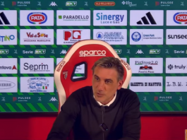 Modesto soddisfatto del pari col Palermo: “Squadra viva fino all’ultimo”