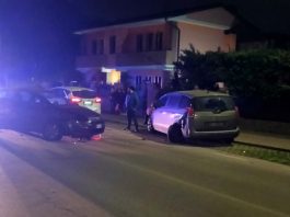 Suzzara, carambola tra auto in via Gina Bianchi