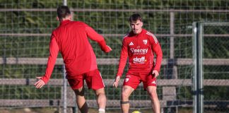 Il Mantova riparte a Veronello: doppia seduta, in gruppo anche Bardi e Zuccon