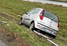 Suzzara, 84enne finisce fuori strada per l’asfalto bagnato