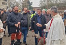 Bazza, grande partecipazione per la tradizionale benedizione degli animali