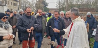 Bazza, grande partecipazione per la tradizionale benedizione degli animali