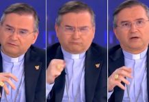 Segna il portiere del Benfica, delirio in tv e il cardinale ‘salta’