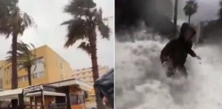 Sindaci in Sicilia travolti da onda durante la diretta Fb: “Non fate come noi”