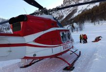 Cuneo, valanga travolge quattro persone: un morto e due feriti gravi