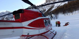 Cuneo, valanga travolge quattro persone: un morto e due feriti gravi