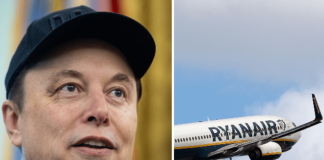 Musk provoca Ryanair: “Quanto mi può costare comprarti?”. E lancia il sondaggio su X